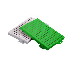 Metal Facade External Insulated Facade System Perforated Solid Sheet For Air