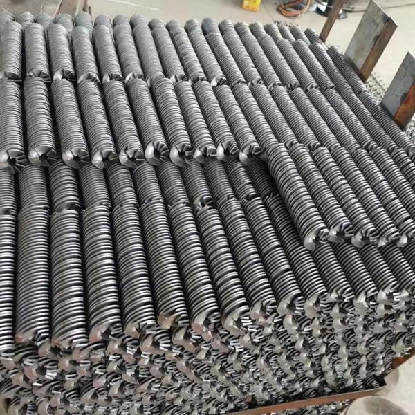 New Continuous Screw Blade Stainless Steel Spiral Auger For Manufacturing Plant And Harvester Spiral Conveyor Easy Operation Screw Conveyor