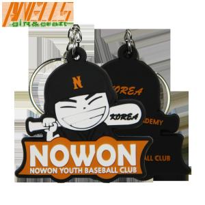 Waterproof Pantone PVC Key Chain Flexible PMS Unbreakable Motorcycle