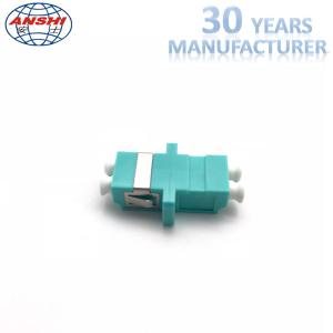 LC Duplex Singlemode OM3 Optical Fiber Adaptors For Fiber Distribution Box