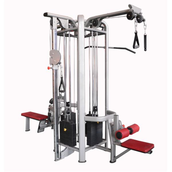 Large Loader Adjustable Pulley Cable Crossover for Commercial Gym Strength Training