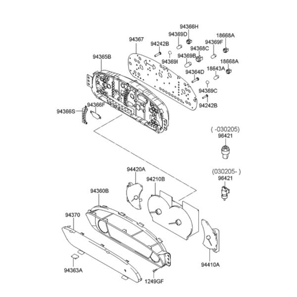 Hyundai 96420-4A600 Auto Transmission Speed Sensor Essential for Automotive Industry