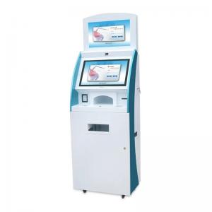 China Free Standing Touch Screen Payment Kiosk 22 Inch Capacitive Self Service Kiosk Machine on sale