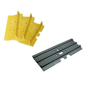 Forged Single grouser Excavator Track Shoe Pad Customized