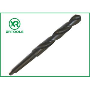 Roll Forged / Milled HSS Taper Shank Drill Bit Set With Wooden Box DIN 345