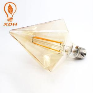 D95 E27 filament bulb amber Diamond edison LED Filament Bulbs 220-240V 8W led