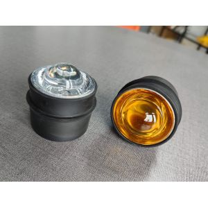 High Reflective Tempered Glass Road Stud with 360° Reflection and Dia5cm*H5cm