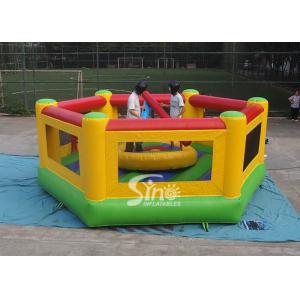 Commercial grade adults inflatable gladiator joust arena with joust poles