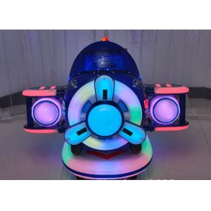Indoor kids playground coin kiddie rides with swing aircraft kids game machine