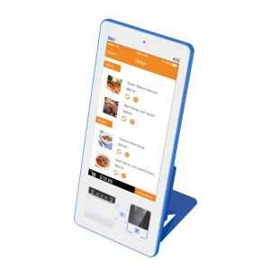 15.6 Inch Self Service Ordering Kiosk , Online Payment Machine for Restaurant