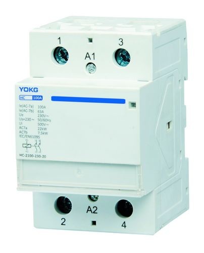 Quality High Performance Household Contactor with 100A Rated Current for 50/60Hz Frequency for sale