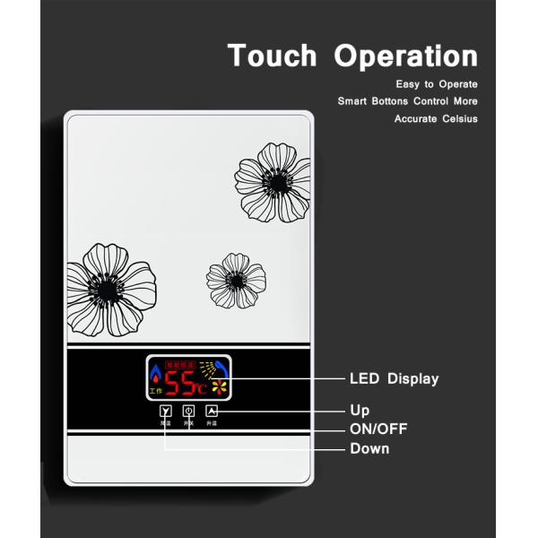 Portable 240V Instant Electric Water Heater For Home Bathroom