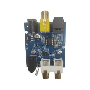 Digital audio to analog audio converter solution development PCBA