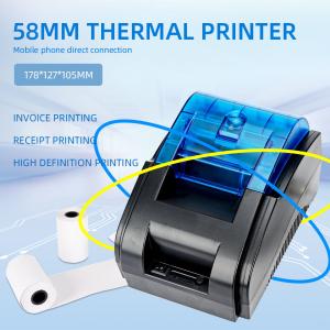 Thermal Printer for Restaurant 178*127*105mm Dimension Direct Power Supply from