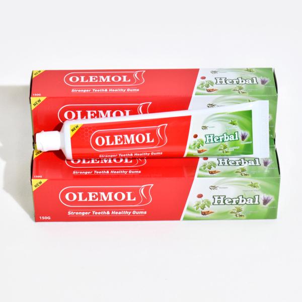 Olemol 150g Herbal Toothpaste - New Arrival! Strengthen Teeth and Promote Healthy Gums
