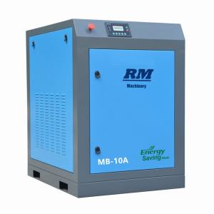 10HP 7.5KW screw air compressor combined with air dryer and air filter for