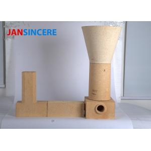 Cement Kiln Alumina Silicate Refractory Brick High Temperature Resistance