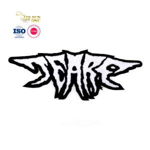 Fill In Color Embroidered Badge Patch , School Uniform Hand Embroidery Badges