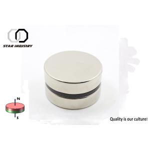 Permanent Large Neodymium Magnets , Round Neodymium Magnets N35 - N52