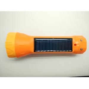 BN-416S Solar Power Rechargeable LED Flashlgith Torch