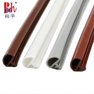 Sound Proof Wooden Door Seal Strip Anti-Collision PVC Rubber Sealing Strips For