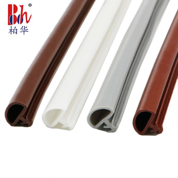 Sound Proof Wooden Door Seal Strip Anti-Collision PVC Rubber Sealing Strips For
