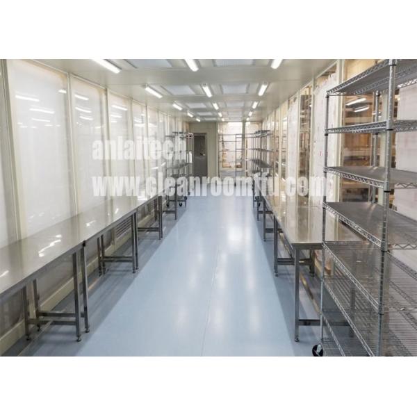 Quality Class 10000 Modular Cleanroom Booth FFU Generating Winds 100K for sale
