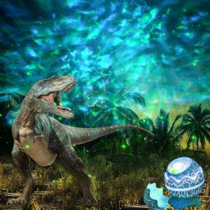 Rotatable Room Dinosaur Egg Star Projector With Remote Timer