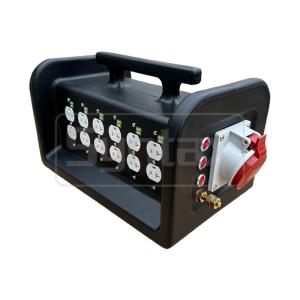 Syntax MS7 Three Phase 32A HDPE Portable Distribution Box IP67 With 6 Nos Nema