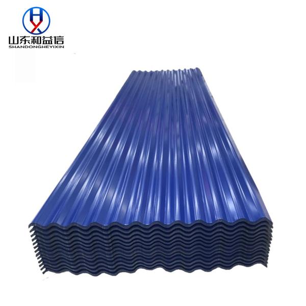 Durably Color Coated PPGL Galvalume Corrugated Sheet With Enhanced Weather