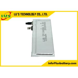 CP124920 LiMnO2 Lithium Battery Flexible 3V 160 Mah Super Thin Cell For Safety