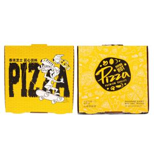 Custom Printing Slice 16 Inch Pizza Boxes With Window Fried Chicken Kraft