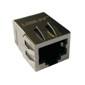 S811-1X1T-06-F / S811-1X1T-A4-F RJ45 Magjack10/100BASE-T 1X1 Tab-down 6Pins