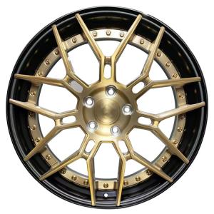 2piece Custom Forged Wheels for Ferrari F430 458 F12 Porsche 911 718 AMG Rims