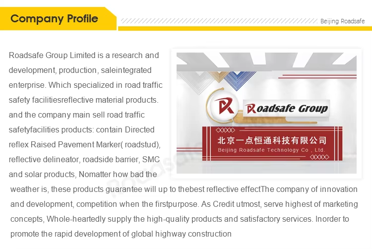 Road Stud Impact Resistant Waterproof Casing With Solar Powered Luminous Warning System For Energy Road Safety Solutions