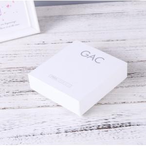 ROHS White Square Gift Box Underwear Packaging Customized