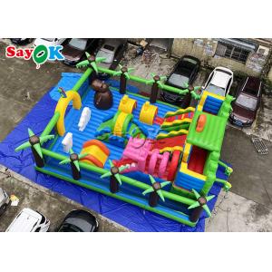 Waterproof Inflatable Playground Naughty Fort Castle Slide