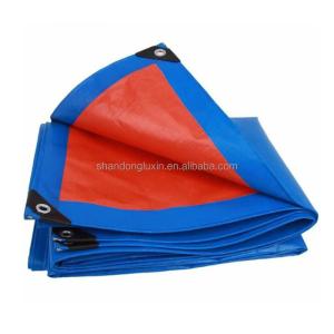 Water Resistant PE Tarpaulins 50-300gsm Coated Fabric Stabilized against UV Rays