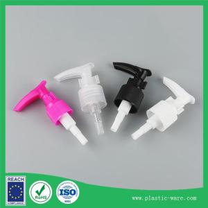 China 24/410 Bayonet screw pump hand sanitizer pump head in white black color on sale