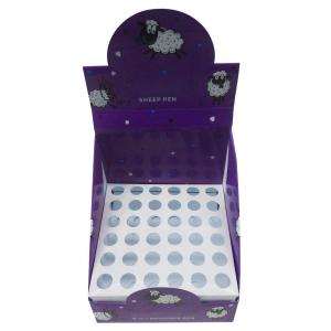PDQ E Grade Spot UV 300gsm Cardboard Display For Pen