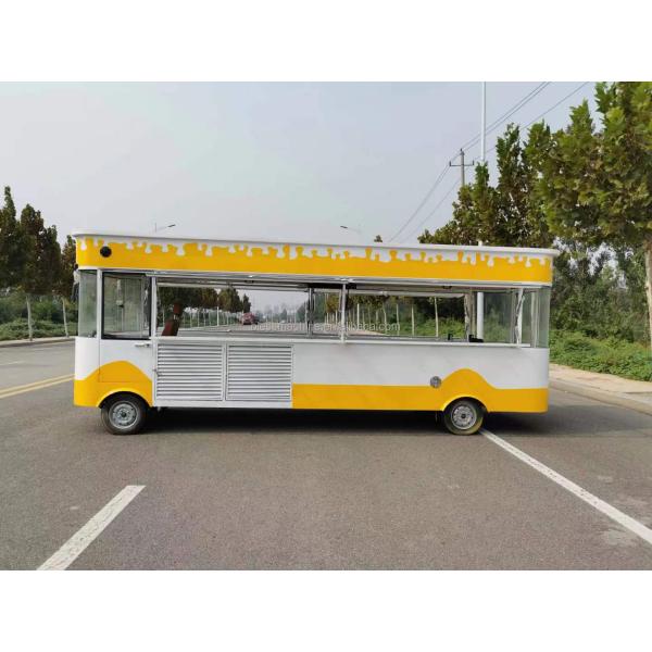 After Service Video technical support Super performance food truck with low investment