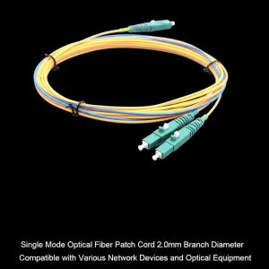 Wholesale Single Mode Optical Fiber Patch Cord 2.0mm Branch Diameter Compatible with Various Network Devices and Optical Equipment from china suppliers