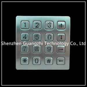 Buy cheap Vandalism Proof Industrial Numeric Keypad , Stainless Steel Keyboard from wholesalers