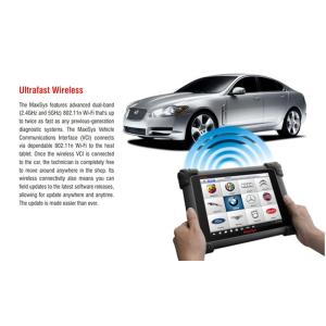 Autel Maxisys MS908 Automotive Diagnostic Scanner Tool Connected MaxiFlash Elite