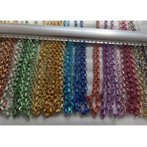 Wholesale Many Colors Aluminum Alloy Chain Metal Curtains for Indoor decoration use from china suppliers