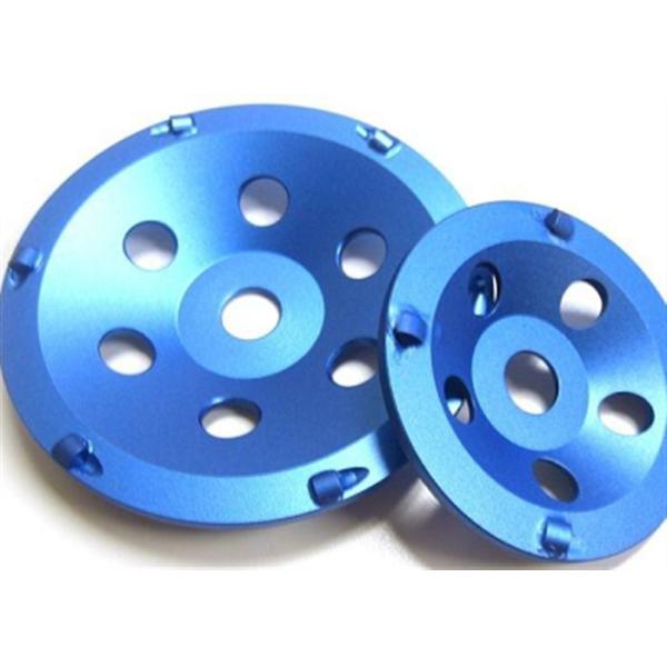 Blue Black Sintered Turbo Diamond Cup Wheel Turbo Grinding Wheel For Granite