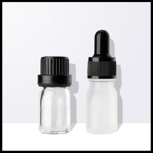 Wholesale Different Sizes Essential Oil Glass Bottles Clear Eye Dropper Caps Childproof from china suppliers