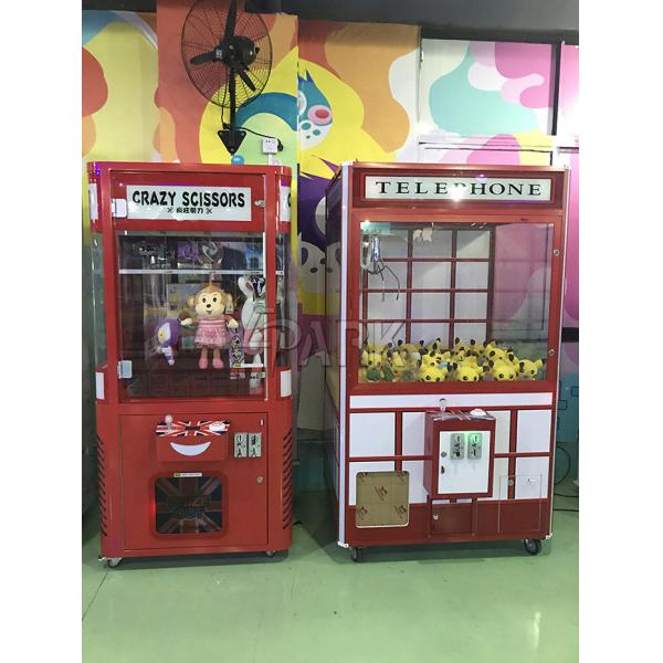 Malaysia Crane Game Machine , Claw Toy Game 1100*W1150*H2140 mm