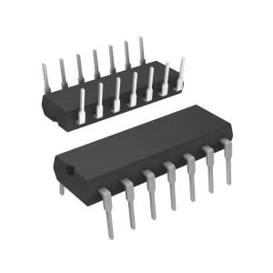 Wholesale New Original Imported CD4011BE DIP14 Straight Plug Four 2 Input NAND Gate Logic Chip IC from china suppliers