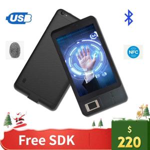 Wholesale Cost effective C Language Portable Employee Fingerprint Scanner with NFC Card|HFSecurity from china suppliers
